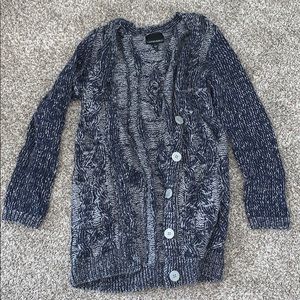 Cynthia Rowley front button cardi